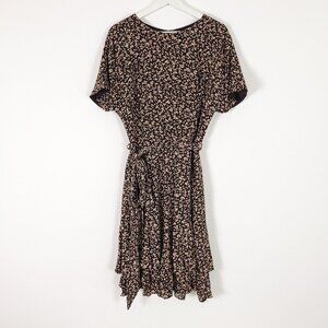 Vintage Cherry Novelty Print Dress Made in USA